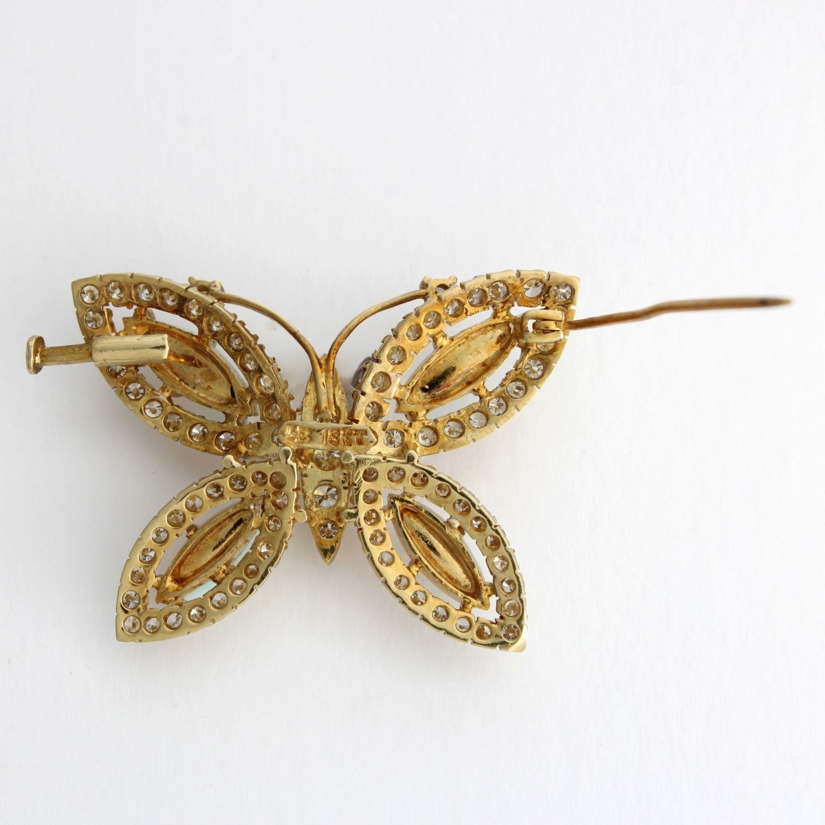Hammerman Opal, Diam & 18K Brooch