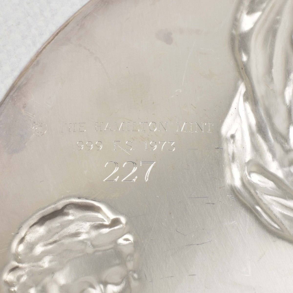 Hamilton Mint .999 Sterling Silver