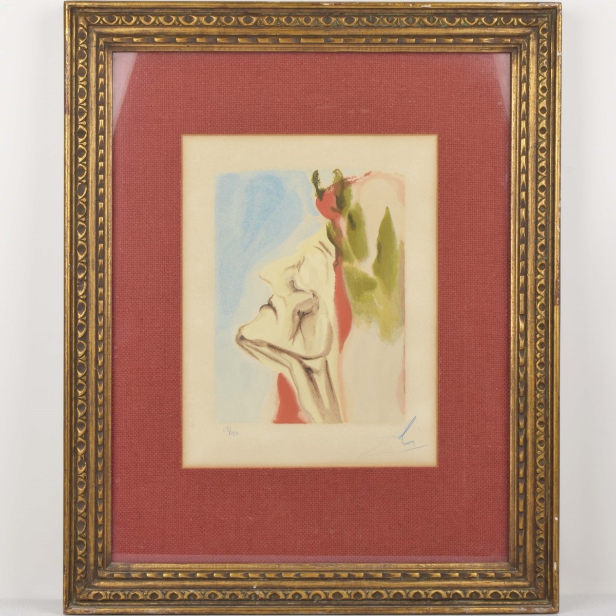Attr to: Salvadore Dali, Spanish (1904-1989)